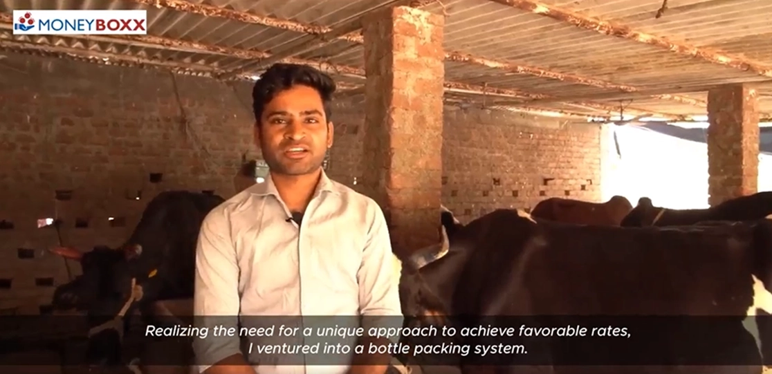 Vipin's Transformational Milk Enterprise with Moneyboxx Support